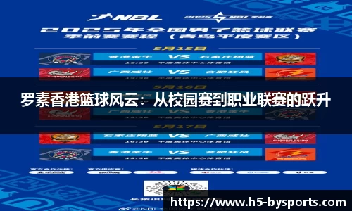 罗素香港篮球风云：从校园赛到职业联赛的跃升
